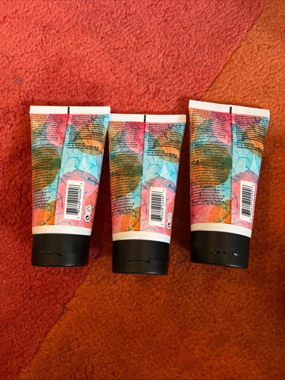 Bumble and bumble Curl Butter Masque - Pink, Orange, Yellow Tube Trio